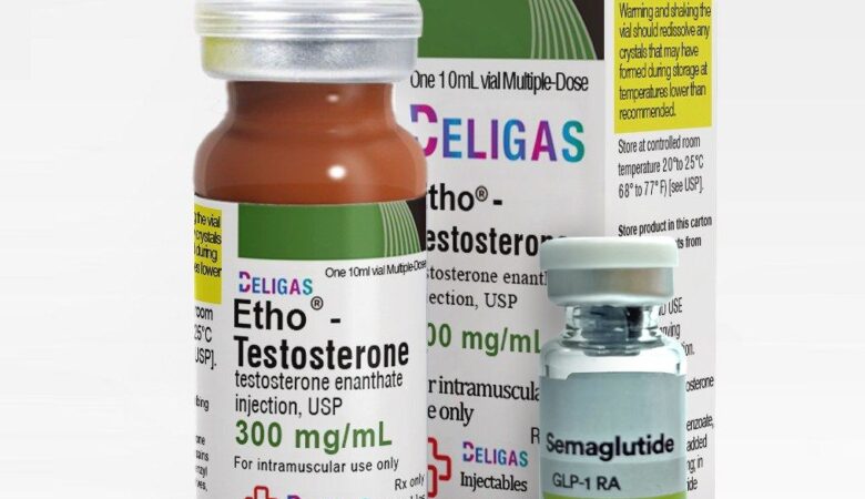 Beligas Semaglutide + Beligas Test E Testosterone Enanthate 300mg + GLP-1 RA 5mg