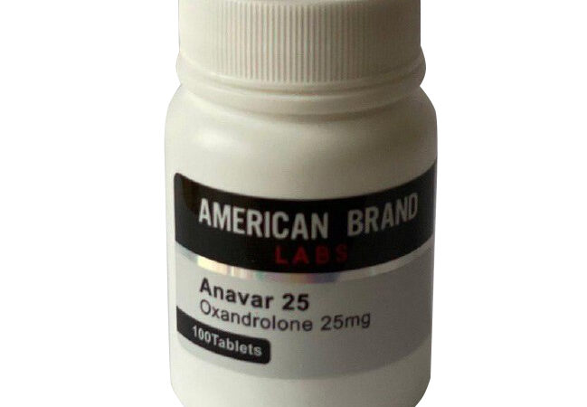 Anavar 25 (100 Tablets) – American Brand