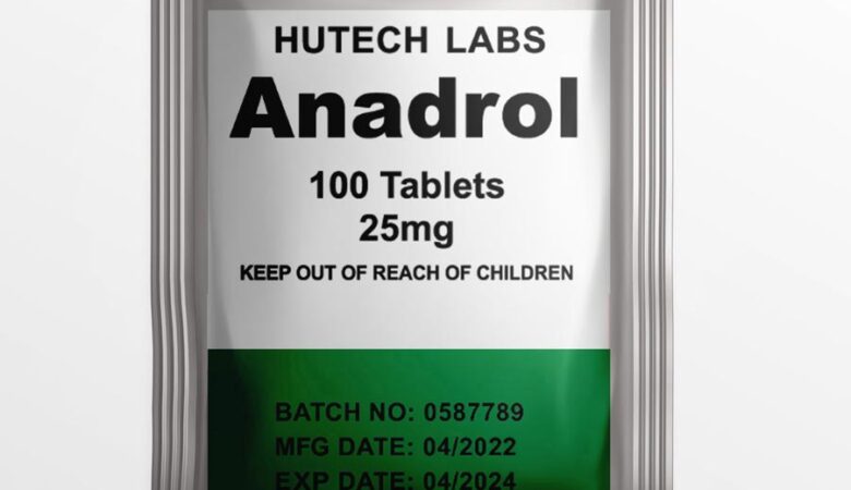 Anadrol 25mg 100 tablets – Hutech Labs