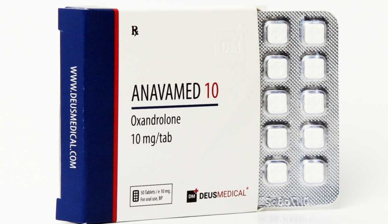 Anavamed 10mg – Oxandrolone – Deus Medical