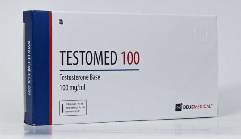 Testomed 100mg – Testosterone Base – Deus Medical