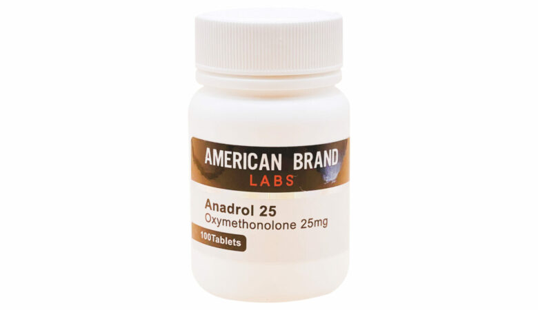 Anadrol 25 (100 Tablets) – American Brand